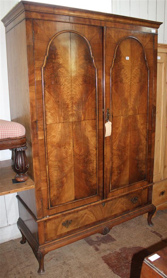 Walnut wardrobe